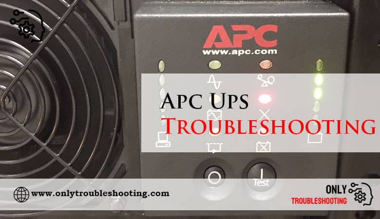 Apc Ups Troubleshooting-Fi