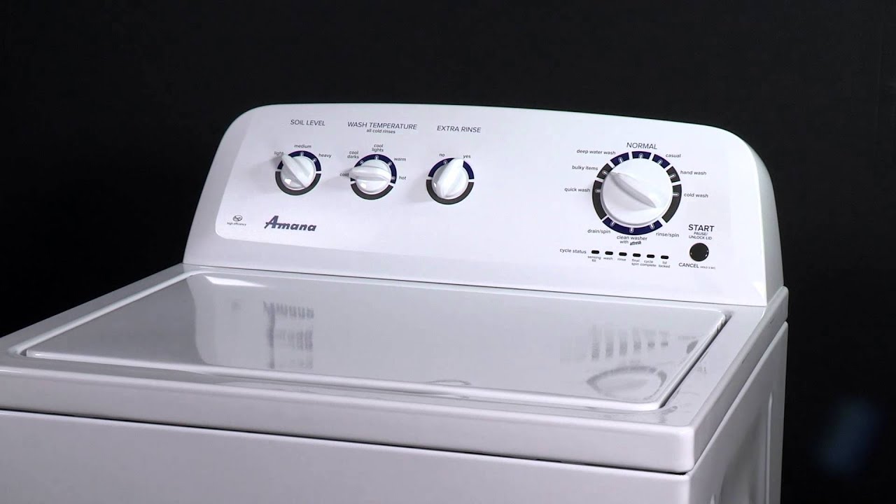 Amana Top Load Washer Troubleshooting