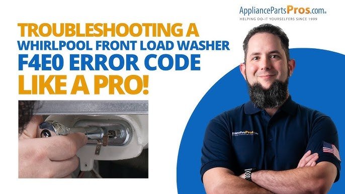 Amana Washer Code F4 E0