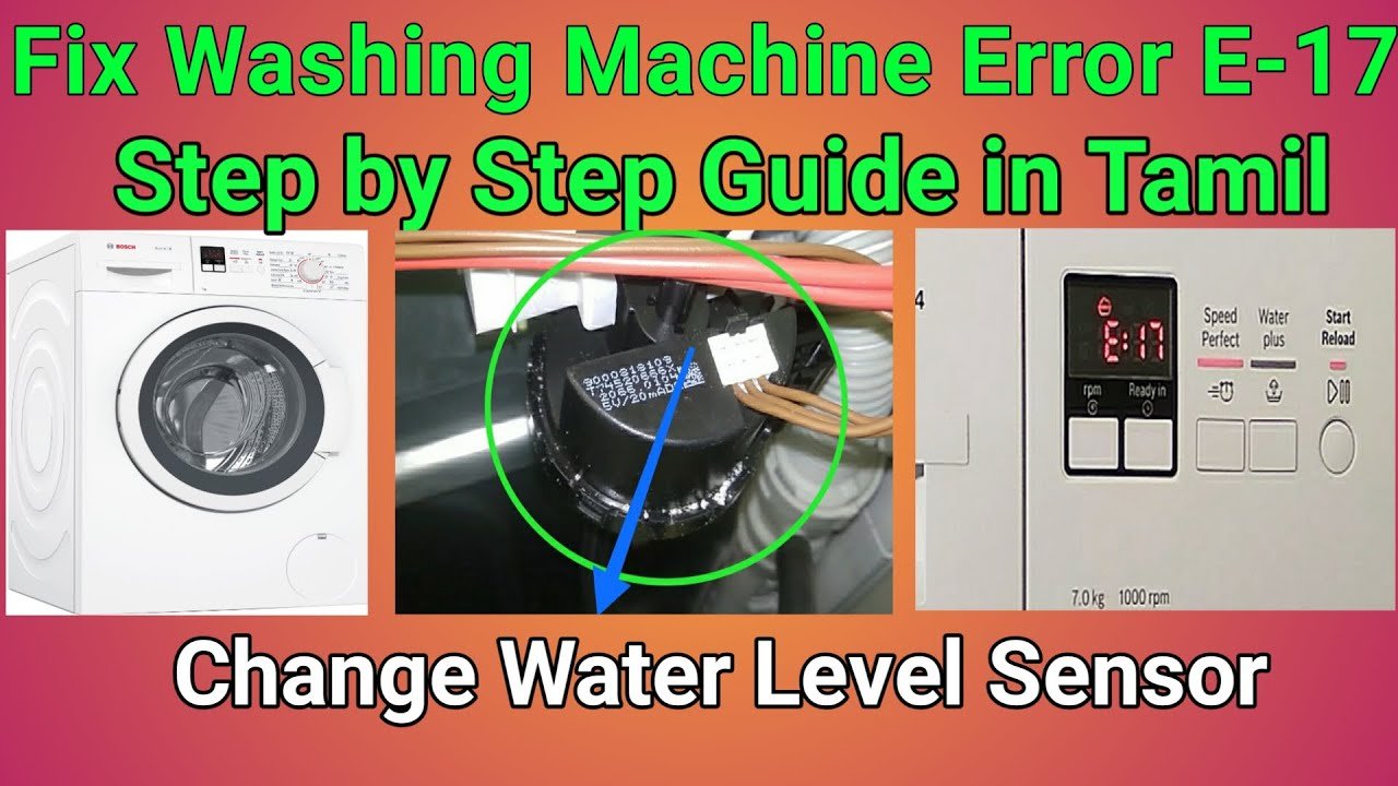 Bosch Washer Code E17