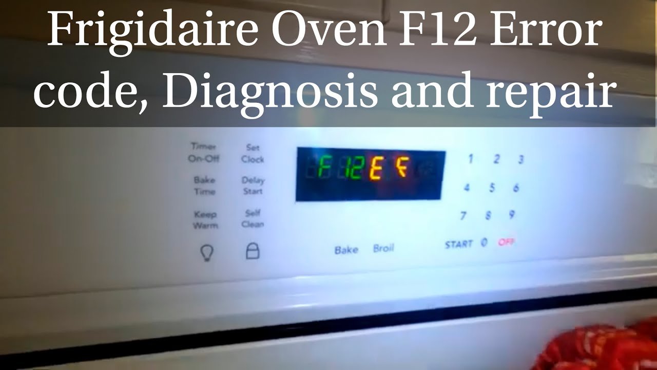 Frigidaire Oven Error Codes