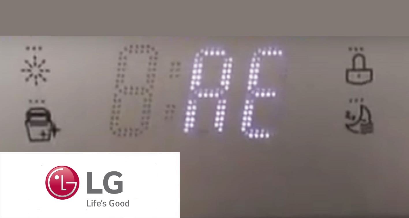 Lg Dishwasher Ae Error Code