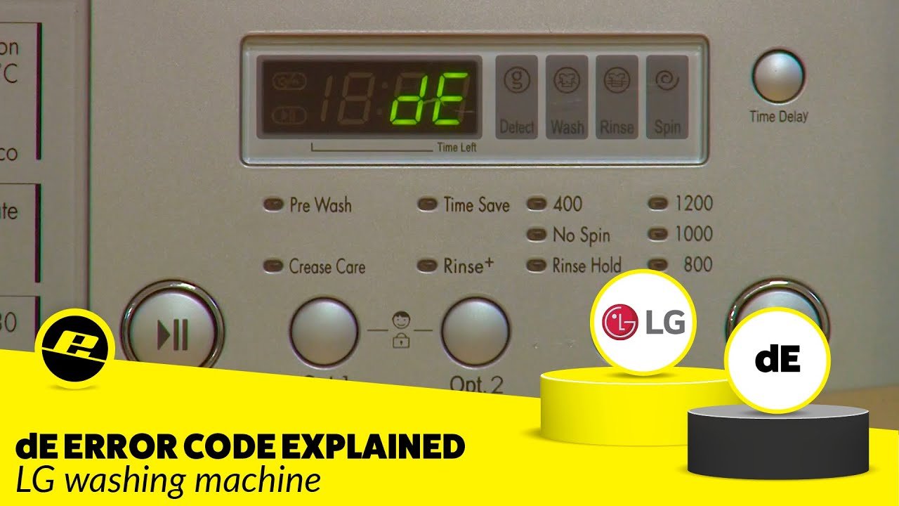 Lg Washer Code De