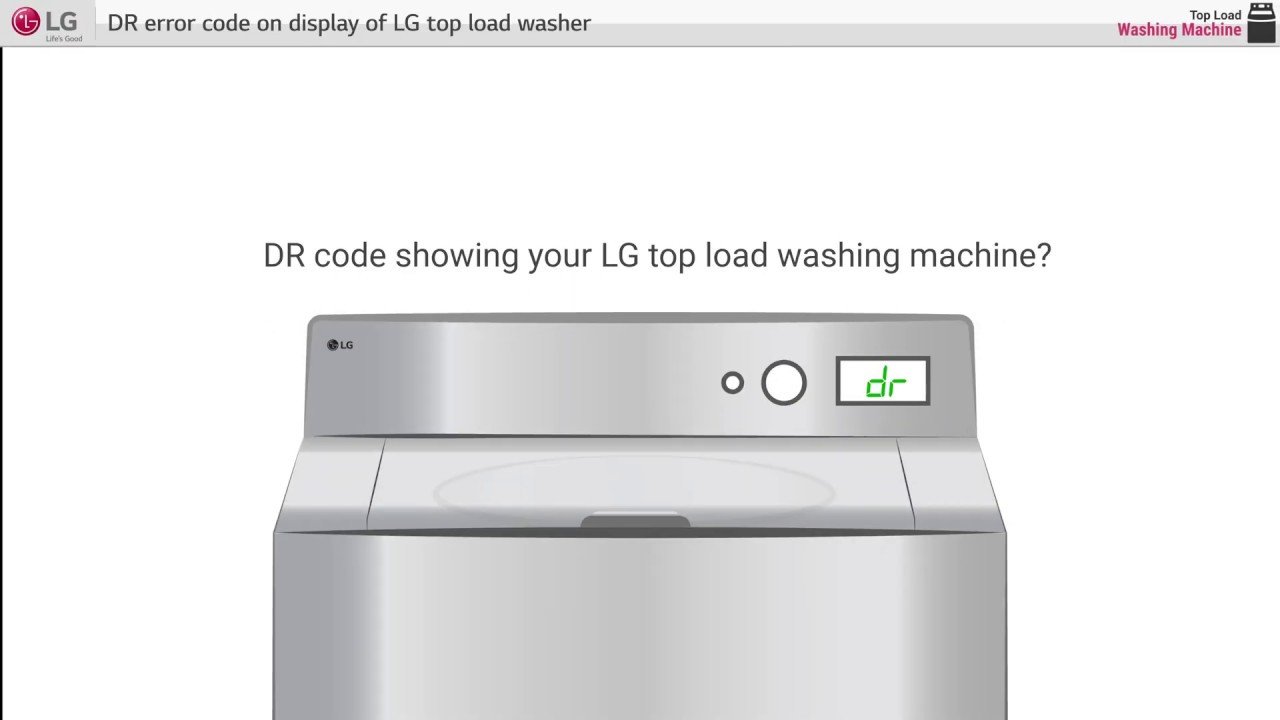 Lg Washer Code Dr