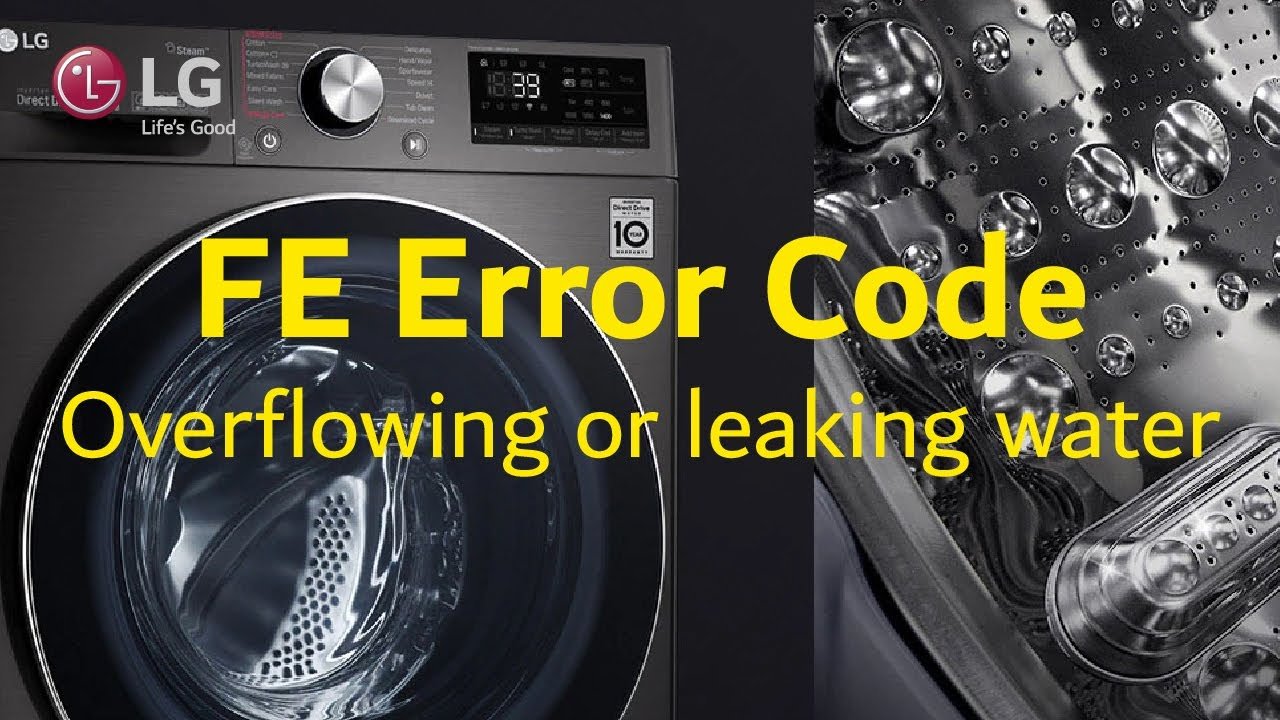 Lg Washer Code Fe