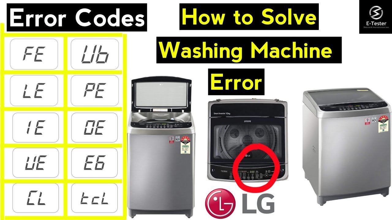 Lg Washing Machine Error Codes