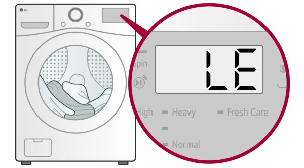 Lg Washing Machine Le Error Code