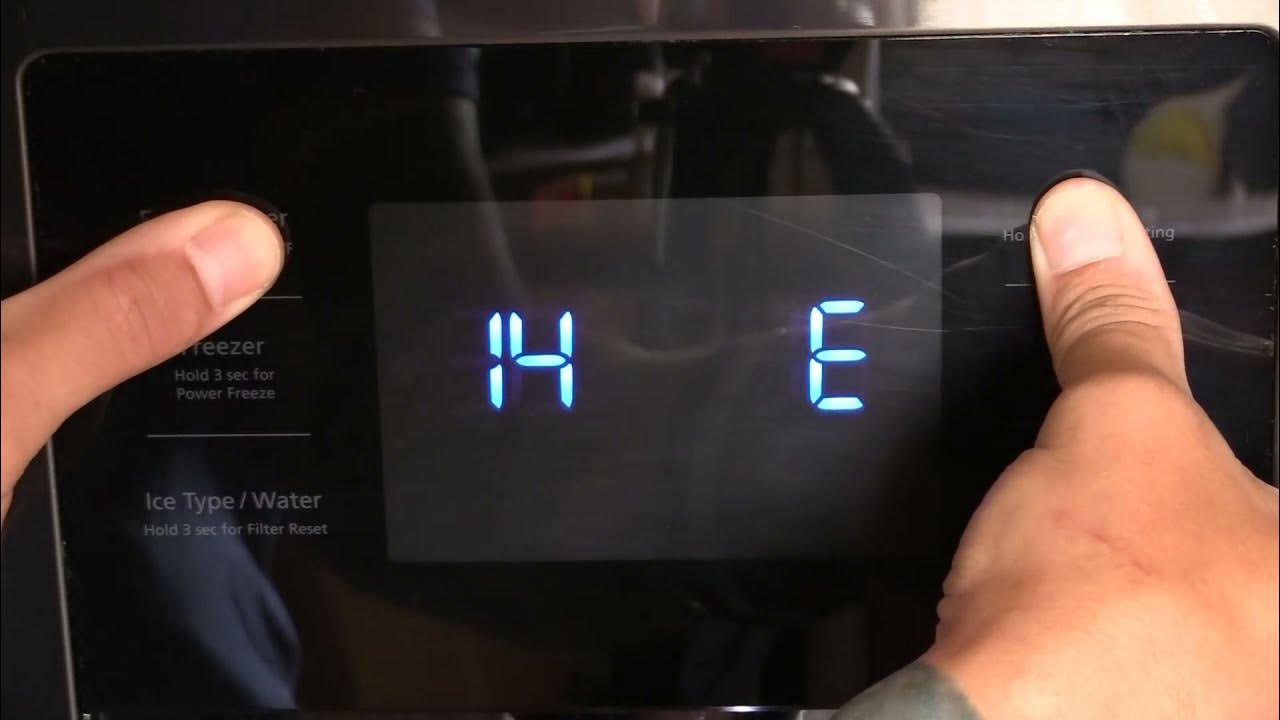 Samsung Refrigerator Error Code 14 C