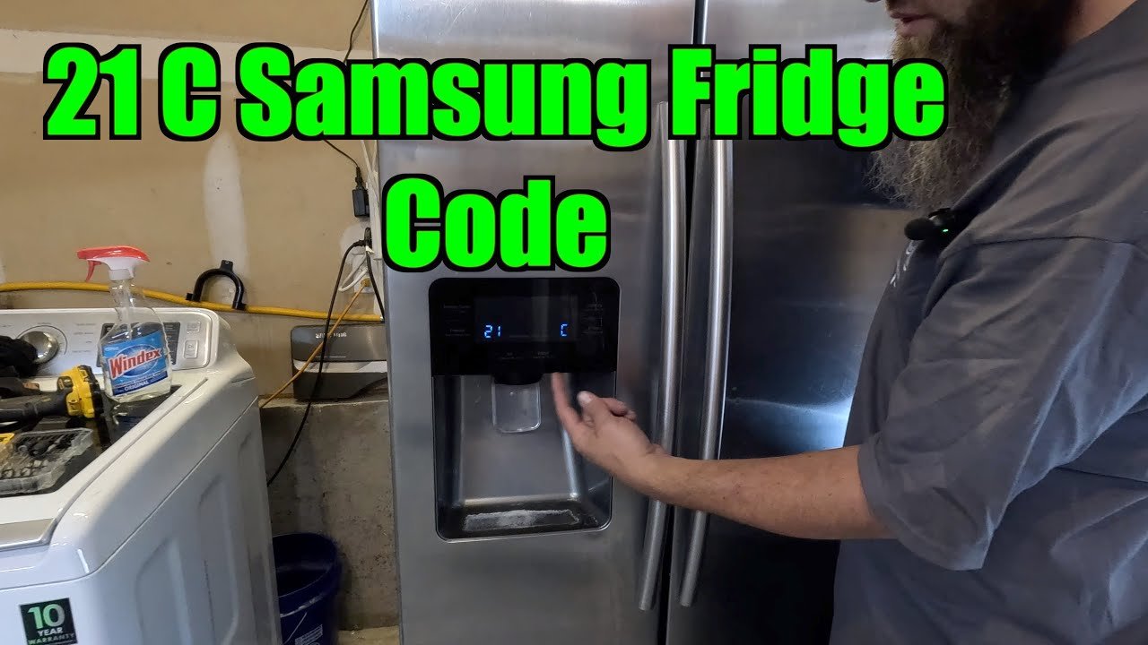 Samsung Refrigerator Error Code 21 V