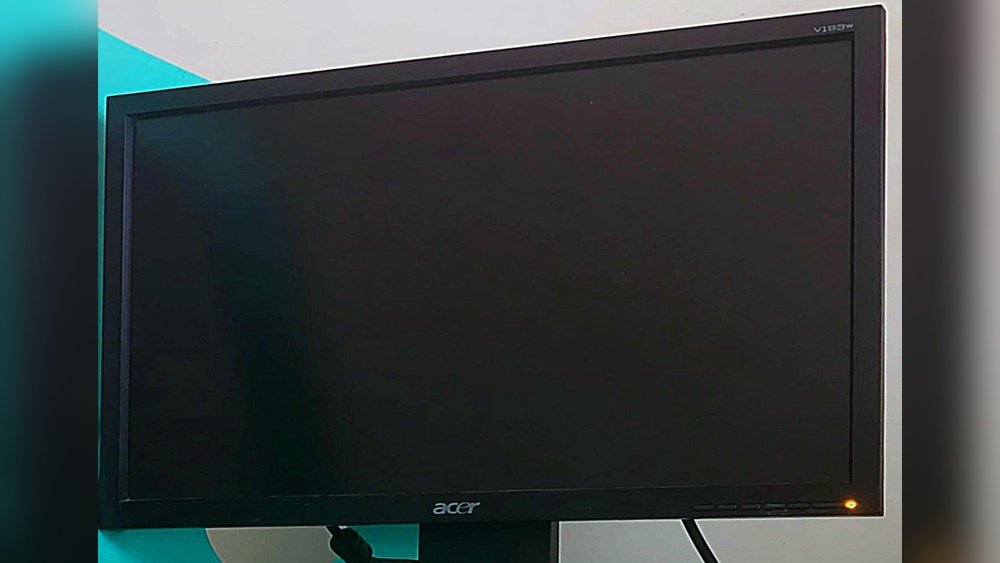 Acer Monitor Orange Light