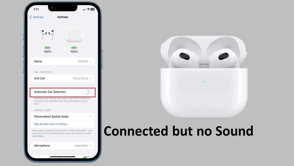 Airpods Connected But No Sound