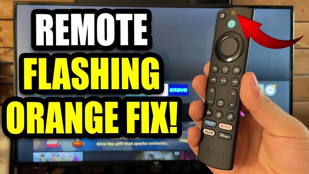 Firestick Remote Blinking Orange