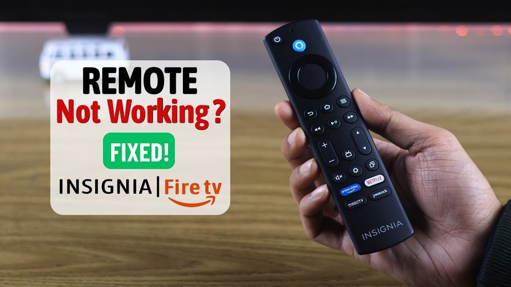 Insignia Tv Remote Not Working