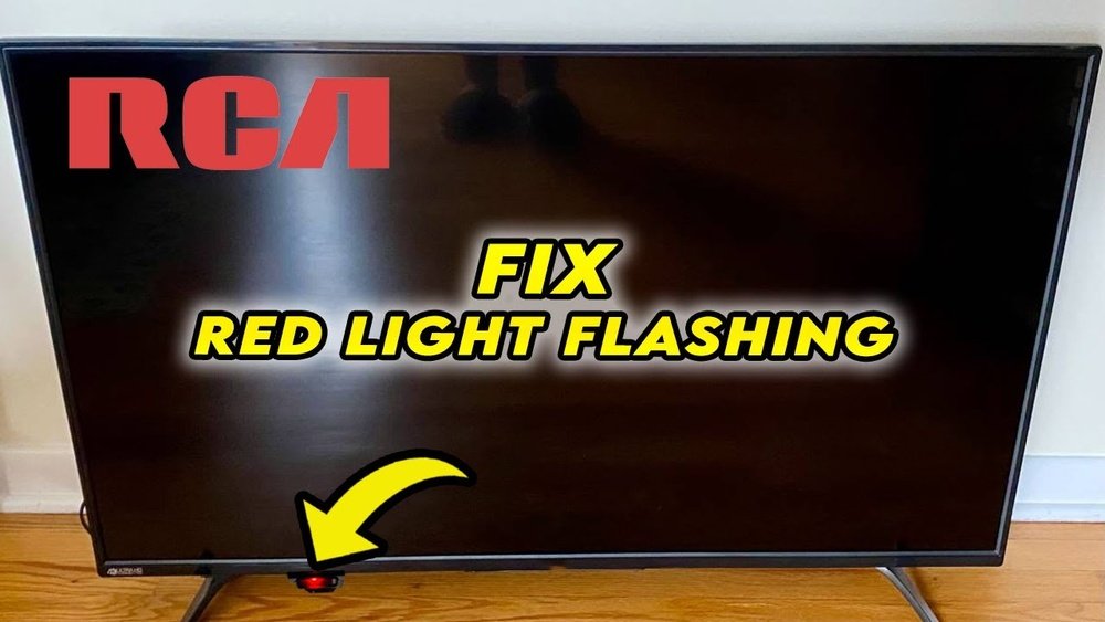 Rca Tv Red Light Blinking