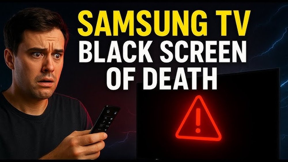 Samsung Tv Black Screen of Death