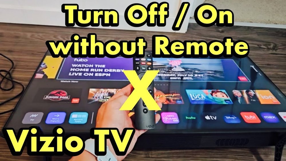 Turn on And off Vizio Tv Without Remote Or Power